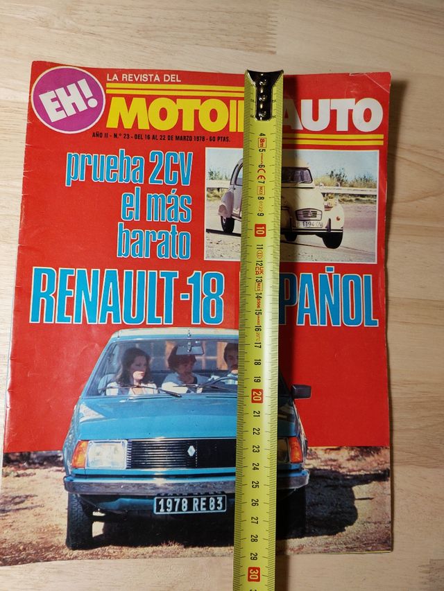 Revista Motor Auto Marzo 1978