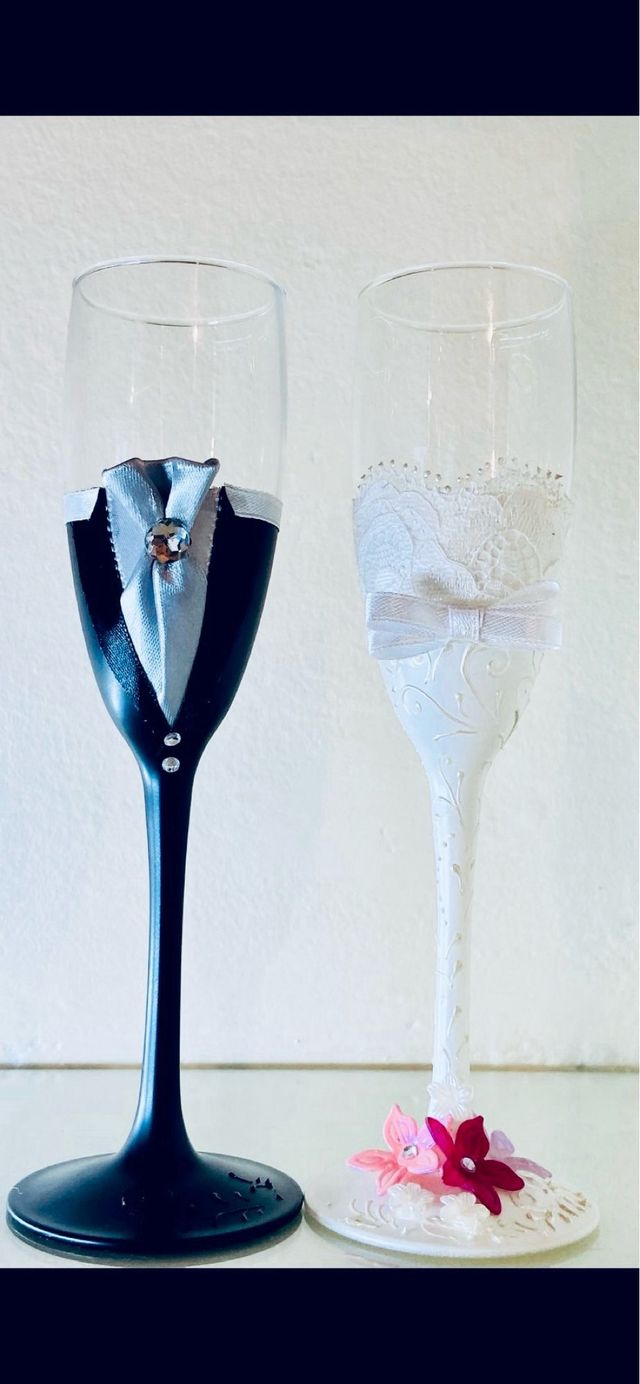 copas personalizadas.Novias