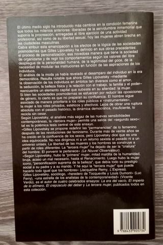 Libro "La tercera mujer".