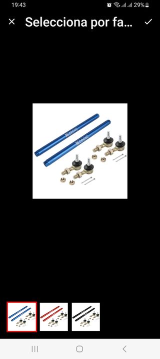 Kit Varillas Rotulas Raptor 700