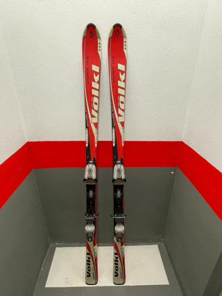 Esquís con fijaciones 170cm