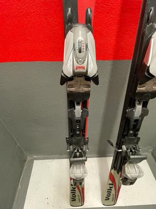 Esquís con fijaciones 170cm