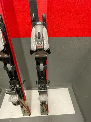 Esquís con fijaciones 170cm