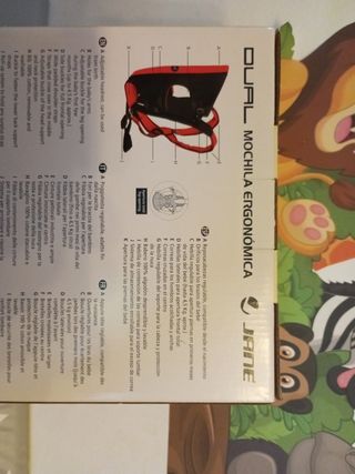 Mochila portabebé 3 en 1 Jane