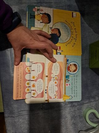 Cuento de solapas lavarse los dientes