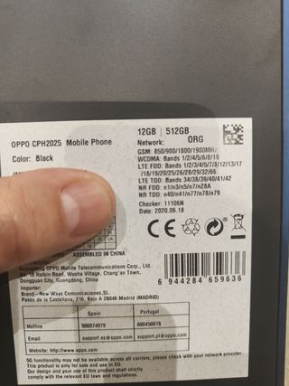 OPPO Find X2 pro 12/512