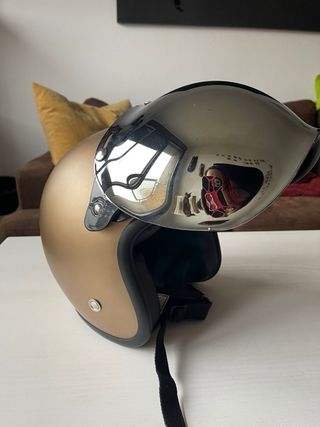 Casco moto Pendejo + pantalla Mirror