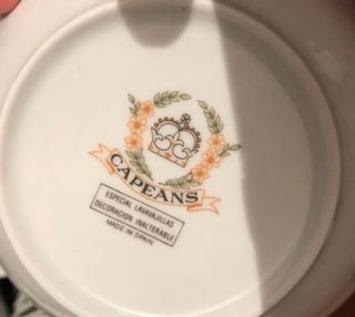 Juego café Porcelana Capeans (5 servicios)