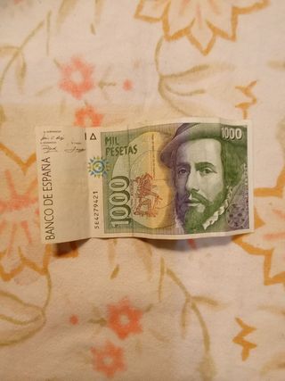 Billete de 1000 pesetas