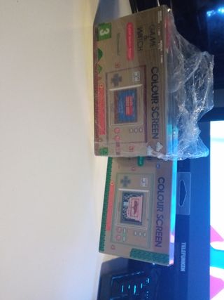 Game and watch de Mario y zelda