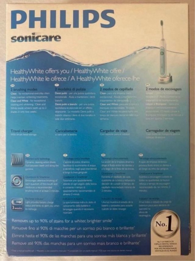 Cepillo eléctrico Philips