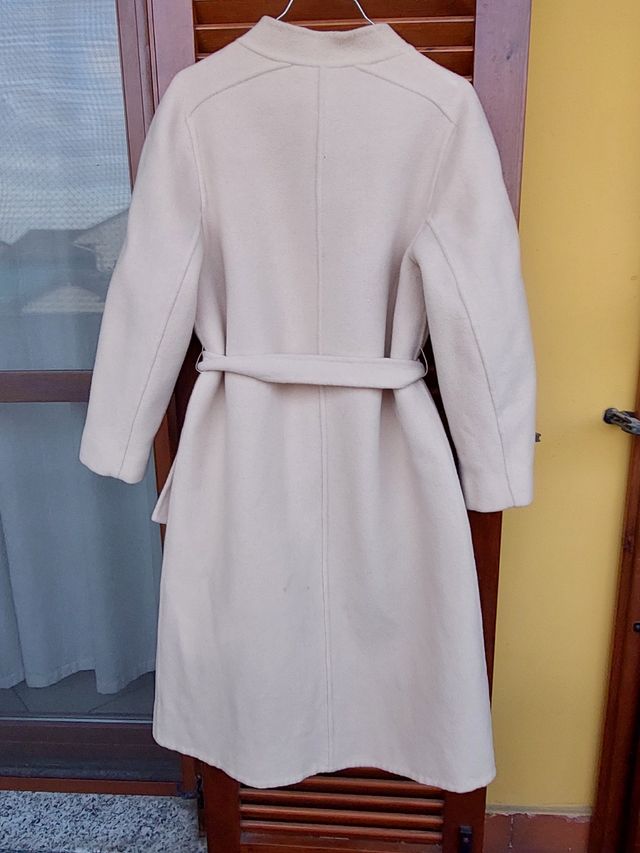 Cappotto lungo in lana tg M