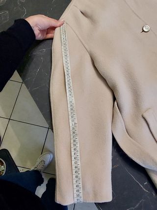 Cappotto lungo in lana tg M