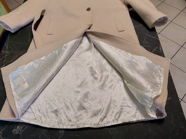 Cappotto lungo in lana tg M