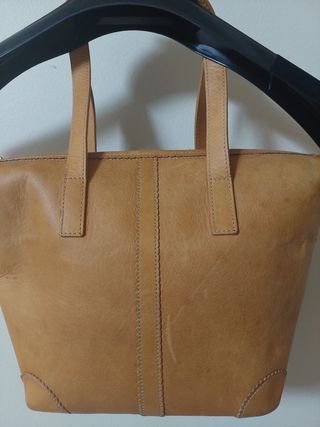 Bolso de piel ANGEL SERRANO