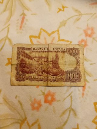 Billete 100 pesetas 