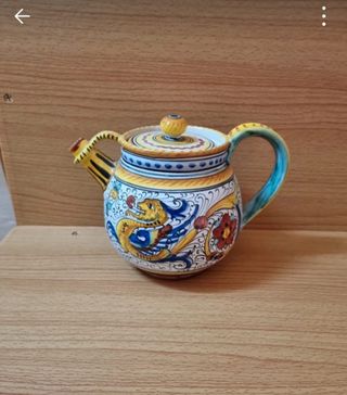 Teiera vintage Deruta