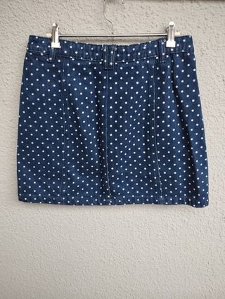 Falda lunares (Denim Skirt)