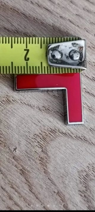 T DE TURBO EN ROJO Y CROMO