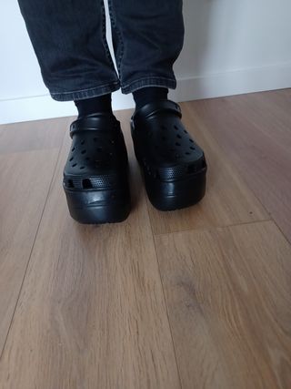 Zuecos Mujer Plataforma elevada 41-42