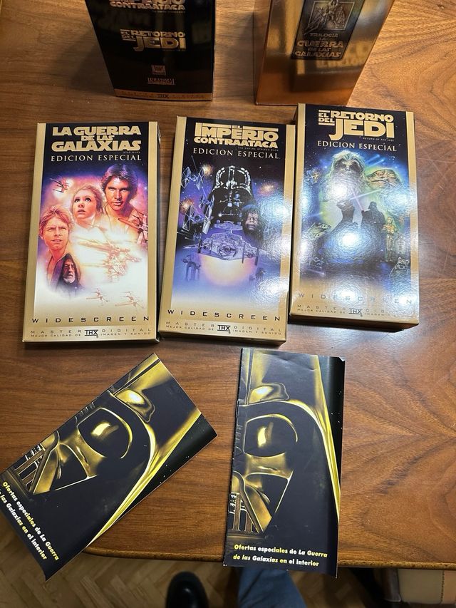 trilogia la guerra de las galaxias. Video VHS