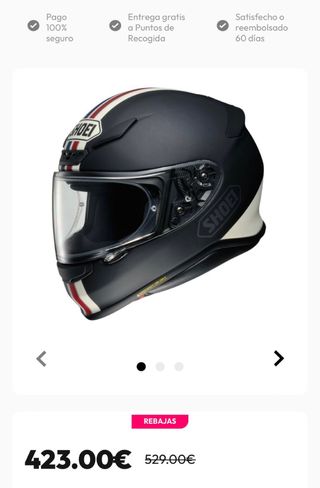 Casco Moto Shoei XS