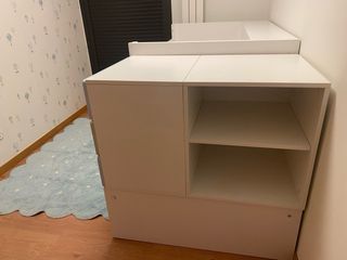 Cuna convertible Alondra 140x70 con cama nido