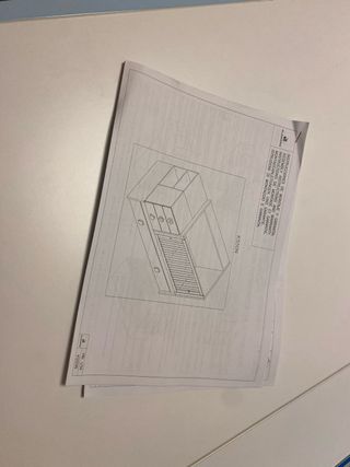 Cuna convertible Alondra 140x70 con cama nido