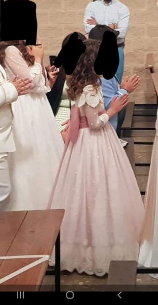 Traje comunion para niña. 
