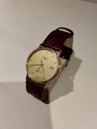 Reloj longines vintage chapado en oro