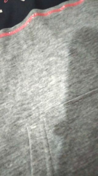 Jersey gris niña/mujer