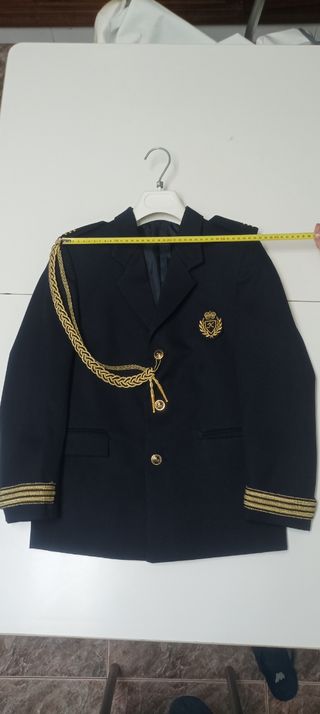 Traje de comunión de almirante