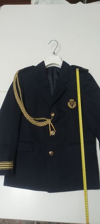 Traje de comunión de almirante