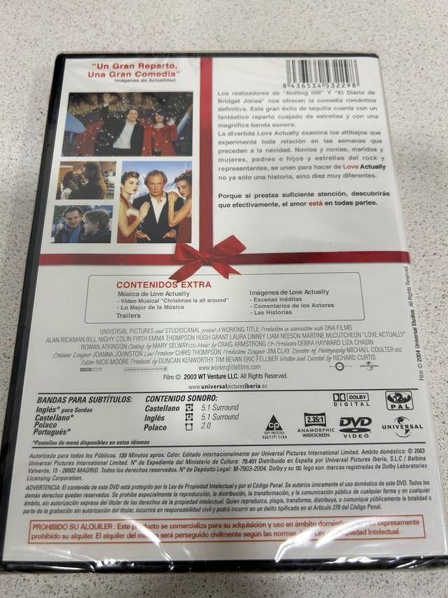 DVD Loce Actually NUEVA