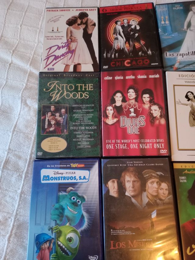 14 DVDs Musical.Animacion