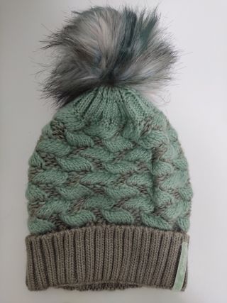 Conjunto de gorro, bufanda y mitones niña 10/12