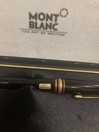 MONTBLANC MEISTERSTÜCK DORADO BOLÍGRAFO