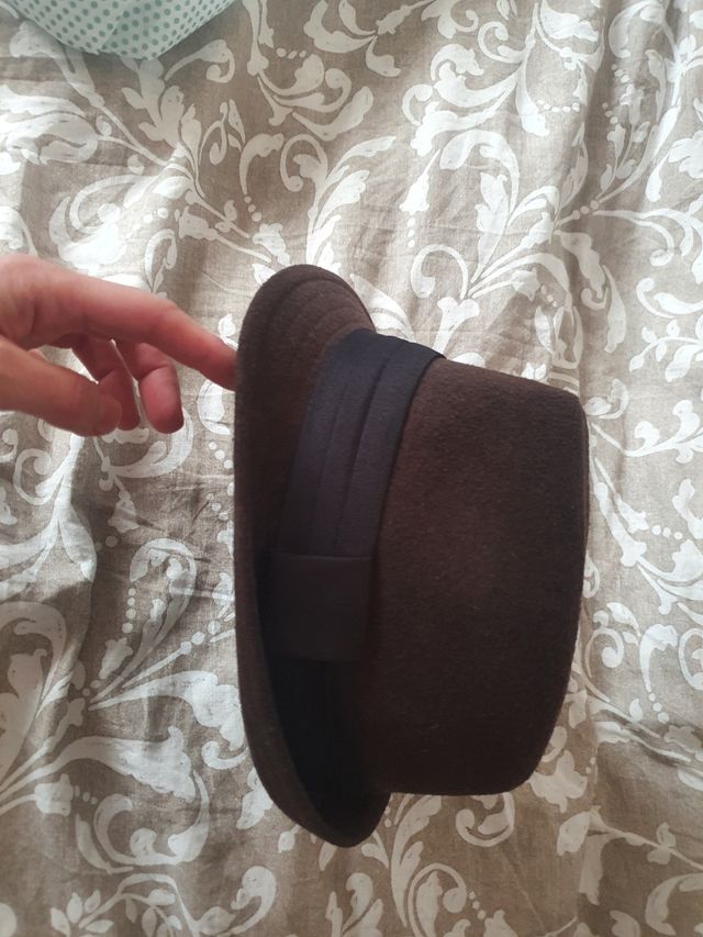 2 Sombreros unisex (marrón y negro)