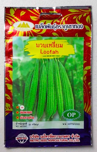 5 Semillas Loofah / Luffa / Esponja Vegetal