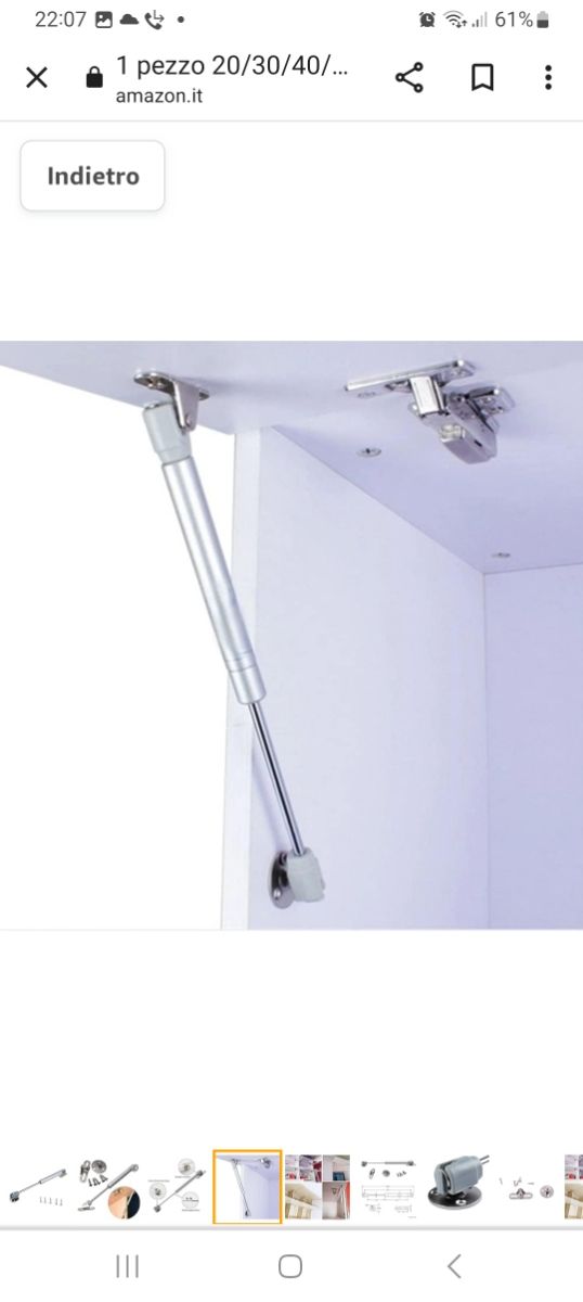 MANOVELLEMolla idraulica a Gas. Tanti pezzi dispon