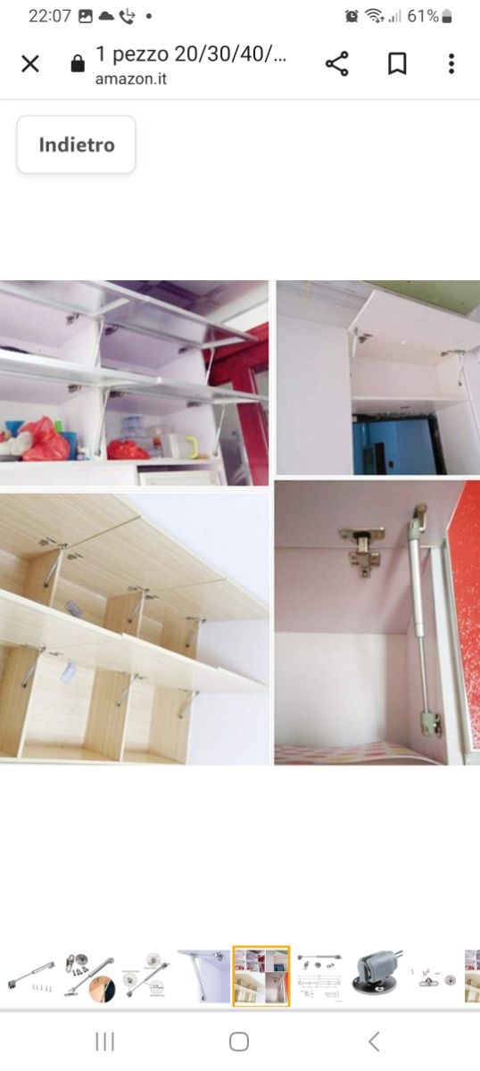 MANOVELLEMolla idraulica a Gas. Tanti pezzi dispon