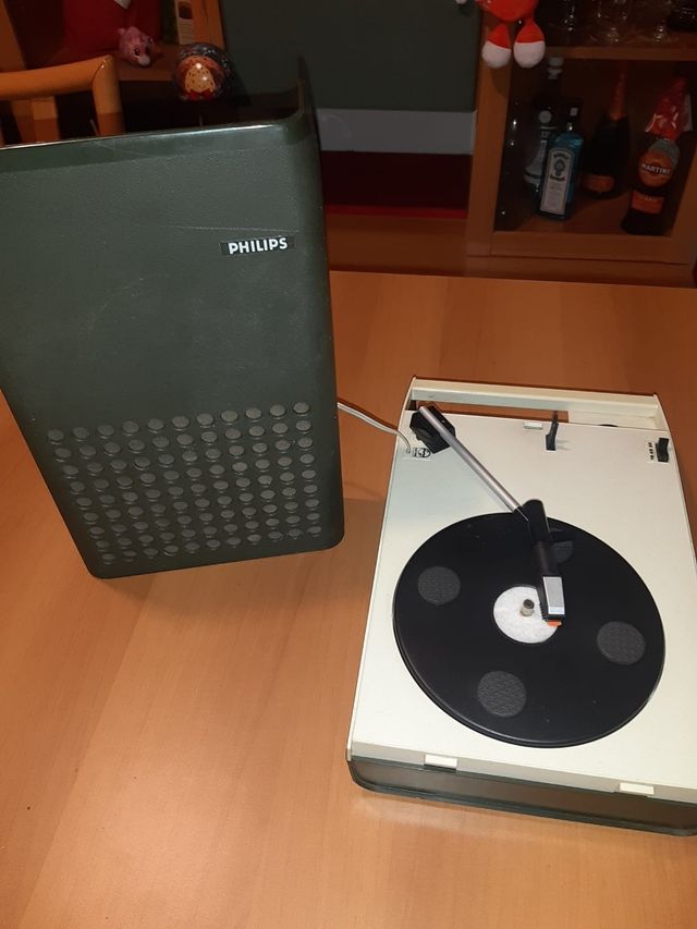 Giradischi portatile Vintage della Philips