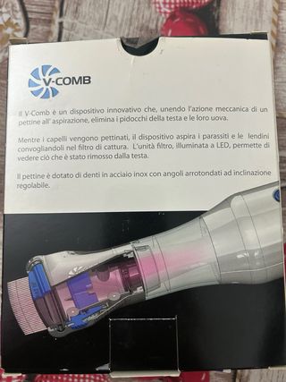 Elimina pidocchi V-comb