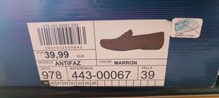 Mocasín Antifaz 39