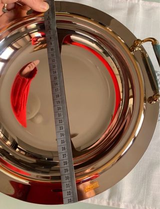 vassoio con coperchio