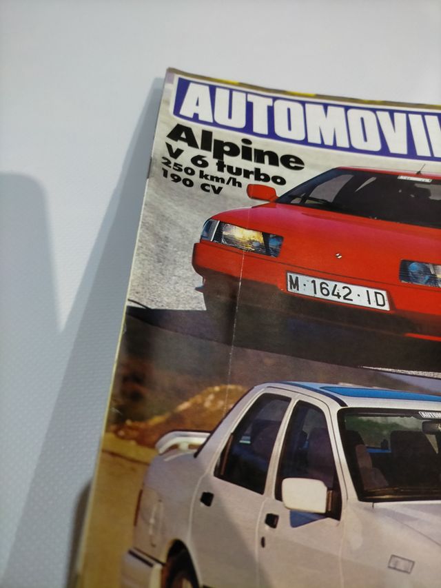 REVISTA AUTOMOVIL AÑO COMPLETO 1988
