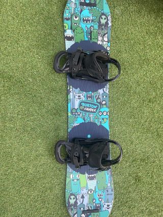 Tabla + Fijaciones SNOW BURTON NIÑO