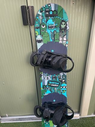 Tabla + Fijaciones SNOW BURTON NIÑO