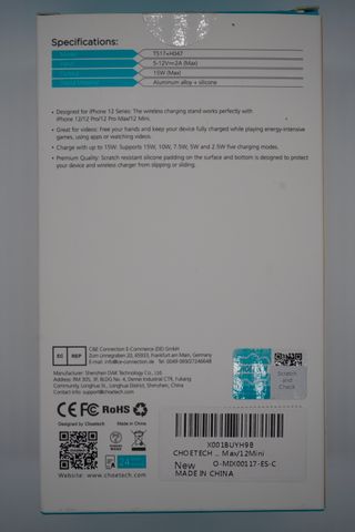 Cargador inalámbrico+Soporte para iPhone MagSafe 