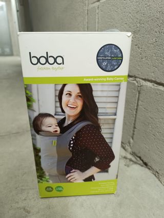 Boba mochila portabebés
